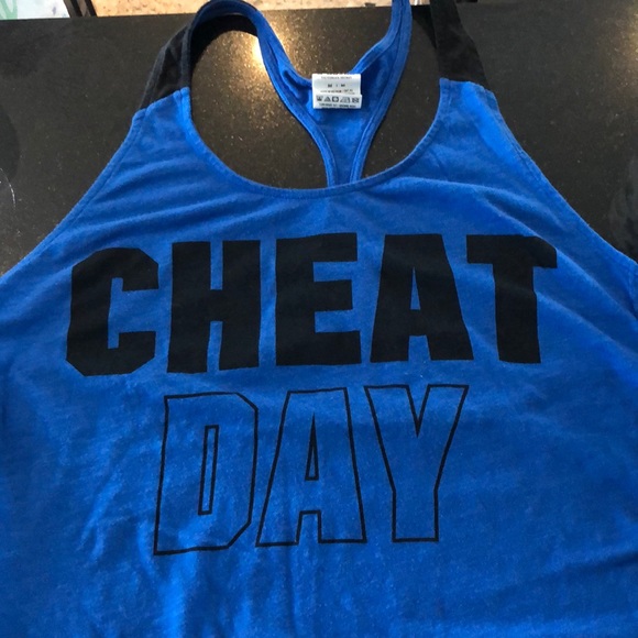 VS “Cheat Day” Razorback Tanktop - Picture 3 of 6